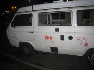 Flower van